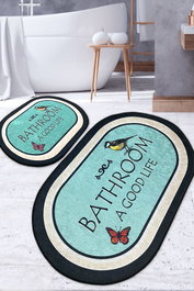 Mijölnir Juego de alfombras de baño Molla Multicolor